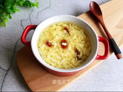 ♪ Scrambled eggs soup ♪