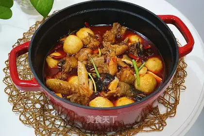 Chicken fish balls