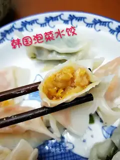 Korean pickle dumplings