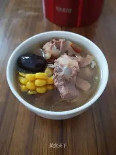 Lian's corn chop soup