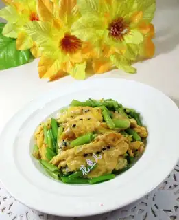 Creamed sesame eggs