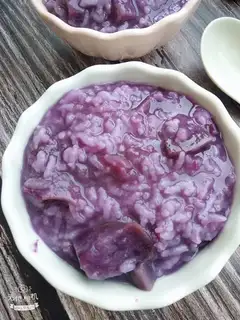 Potato rice congee