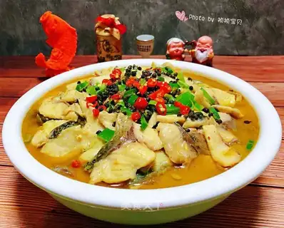 Sour fish soup