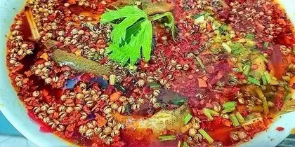 Flaming fish