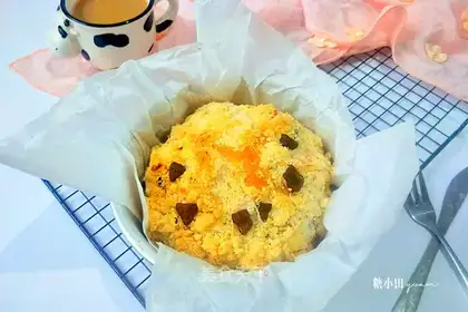 Orange chocolate muff cake