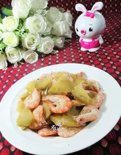 Squeeze and make shrimp