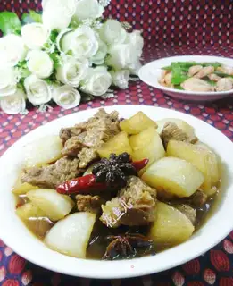 Roasted beef