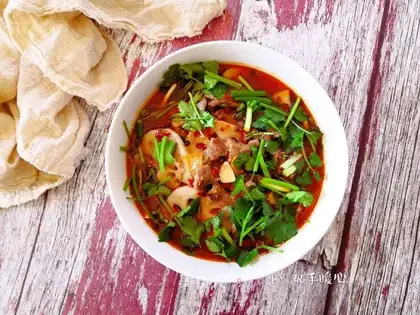 Homemade beef