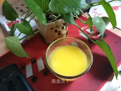 Rice pumpkin juice