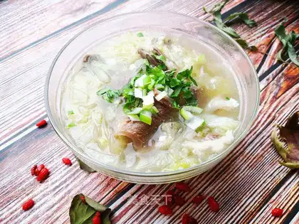 Single County lamb soup
