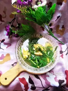 Egg soup