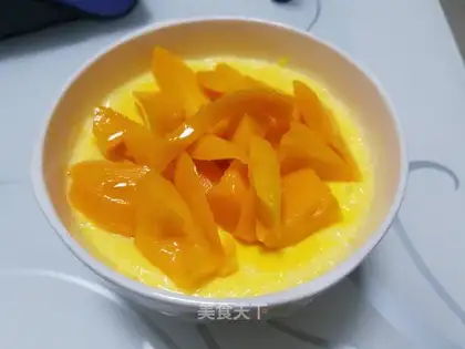 Mango pudding