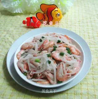 ♪ Rop-snacked shrimp ♪