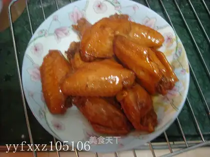 Sauce roasted wings