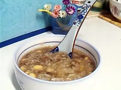 Soybean glutinous rice porridge