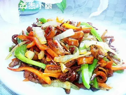 stir-fried squid