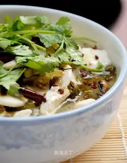 fish with Chinese sauerkraut