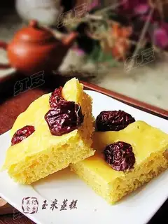 steamed corn cake