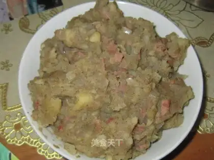 Onion bacon mashed potatoes