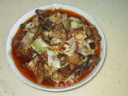 Home-cooked tofu