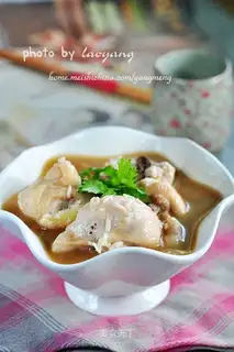 Table-top sesame oil chicken