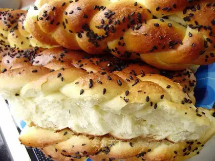 Soybean flour pigtail meal bag