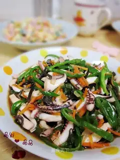 Miso Mixed Squid