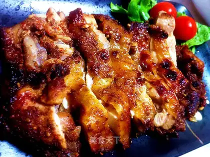 Private roast chicken thigh