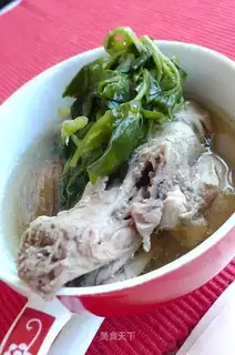 Watercress and date chicken soup