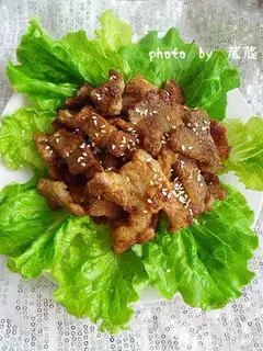 fried pork with salt and pepper