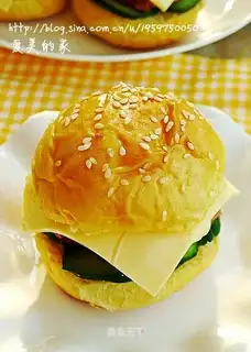 Pork Chop Cheese Small Burger
