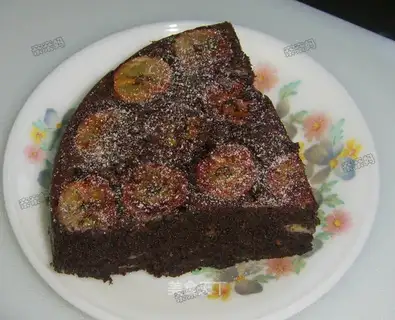Banana chocolate cake