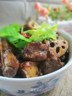 Grilled pork ribs