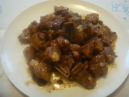 Sweet and sour steaks