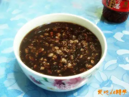 Purple rice oatmeal