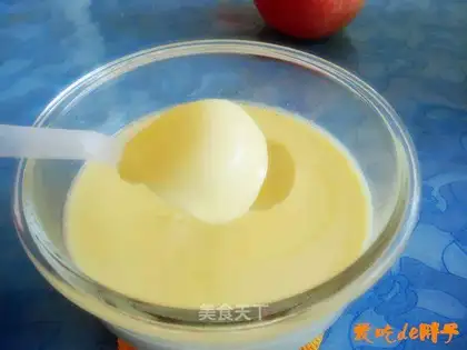 egg and milk pudding