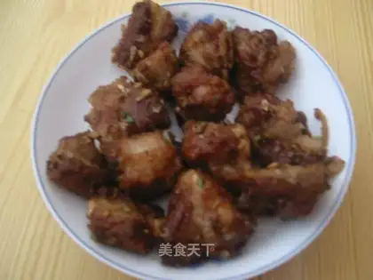 Spicy salt pork ribs
