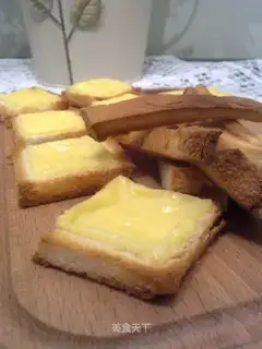 Cheese toast crisp