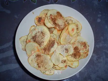 Non-fried potato chips