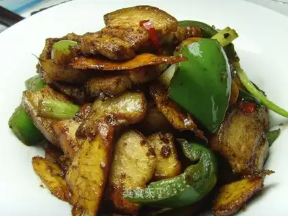 Sauce fried twice-cooked pork