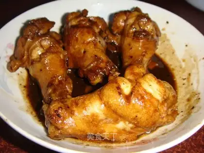 Braised chicken wings root