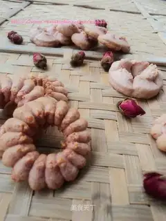 Purple sweet potato biscuits