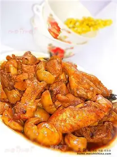 Roasted chicken with chestnut