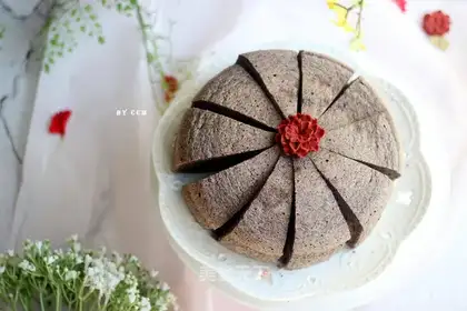 Milky black cake