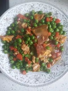 Salted peas