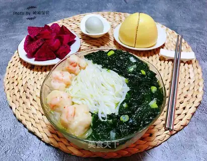 Shrimp roller noodles