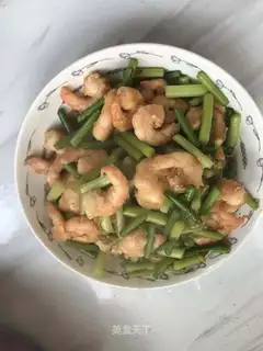 Shrimp and garlic