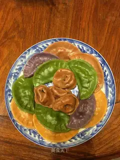 Colour dumplings