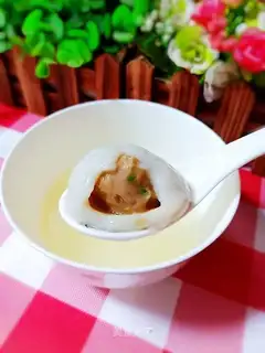 Fresh meat is full of soup