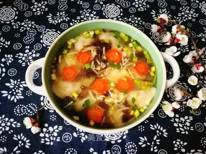 Plumsy spicy soup